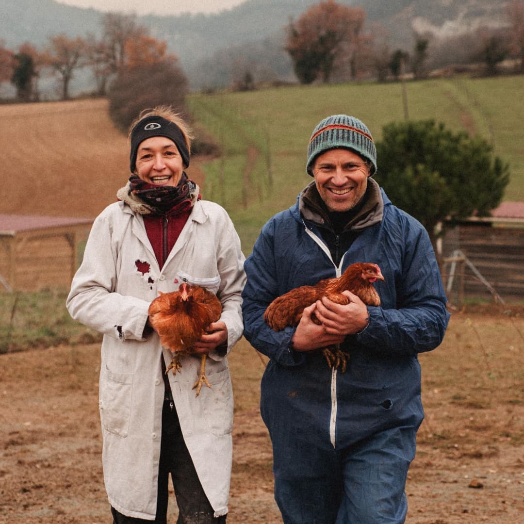 5 ha en maraîchage et élevage avicole Bio