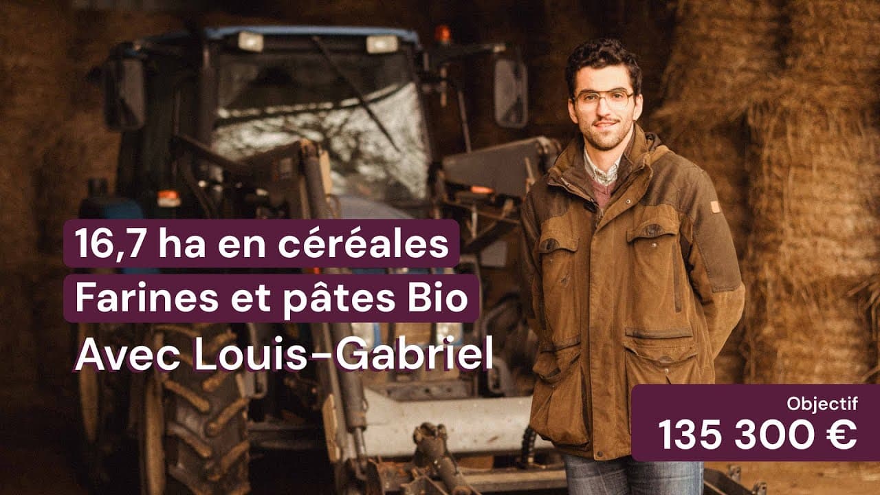 Vidéo - 16,7 ha en céréales - Farines et pâtes Bio - Céréales en Bretagne | Hectarea